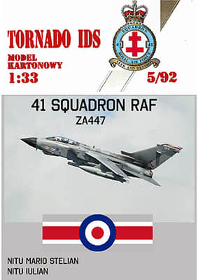 [Halinski MK 1992-05] Tornado IDS重涂版 41 Squadron RAF ZA447