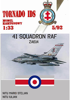 [Halinski MK 1992-05] Tornado IDS重涂版 41 Squadron RAF ZA614