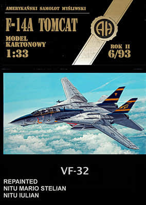 [Halinski MK 1993-06] F-14A Tomcat A4重涂版 VF-32