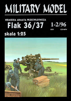 [Halinski MM 1996-01-02] Flak 36/37 88mm A4版