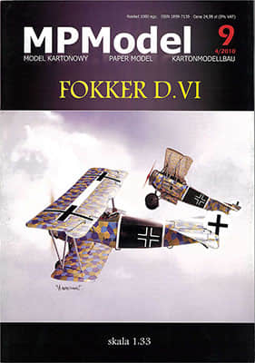 [MP Model 009] Fokker D.VI