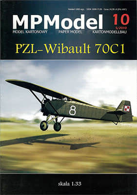 [MP Model 010] PZL-Wibault 70C1