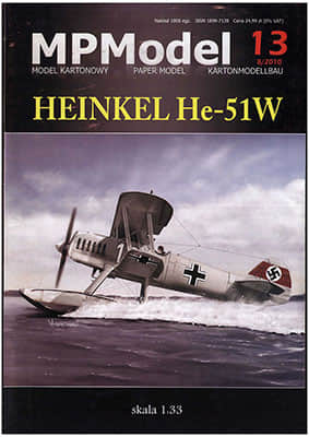 [MP Model 013] Heinkel He-51W A4版