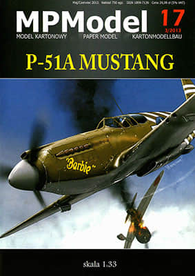 [MP Model 017] P-51A Mustang A4版