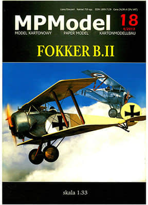[MP Model 018] Fokker B.II