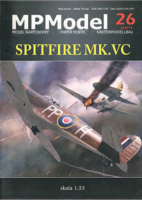 [MP Model 026] Spitfire Mk.VC A4版