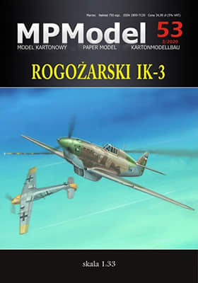 [MP Model 053] Rogozarski IK-3