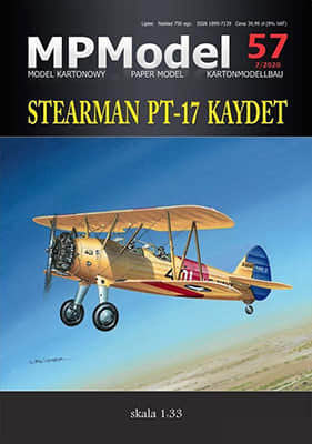[MP Model 057] Stearman PT-17 Kaydet