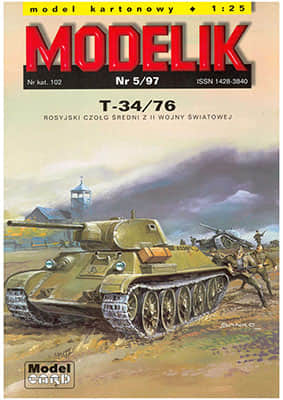 [Modelik 1997-05] T-34/76