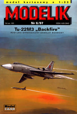 [Modelik 1997-06] Tu-22M3 Backfire