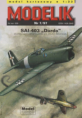 [Modelik 1997-07] SAI-403 Dardo