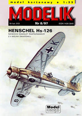 [Modelik 1997-08] Henschel Hs-126