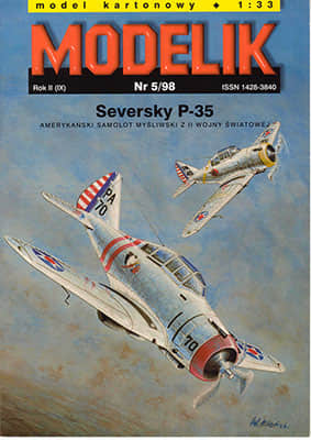 [Modelik 1998-05] Seversky P-35