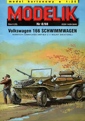 [Modelik 1998-08] Volkswagen 166 Schwimmwagen