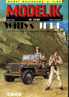[Modelik 1998-13] Willys Jeep