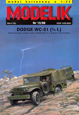[Modelik 1998-15] Dodge WC-51