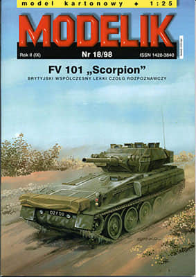 [Modelik 1998-18] FV 101 Scorpion
