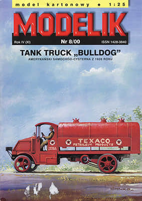 [Modelik 2000-08] Tank Truck Buldog