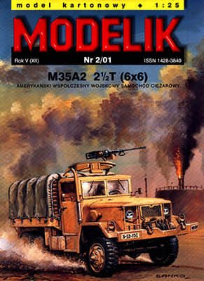 [Modelik 2001-02] GMC M35A2 2.5T 6×6