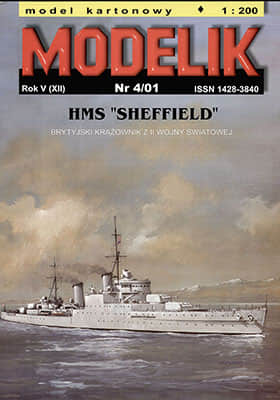 [Modelik 2001-04] HMS Sheffield