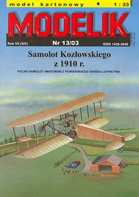 [Modelik 2003-13] Samolot Kozlowskiego z 1910 r