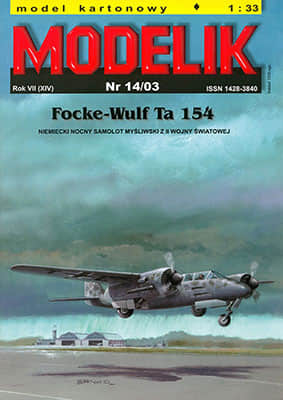 [Modelik 2003-14] Focke-Wulf Ta 154