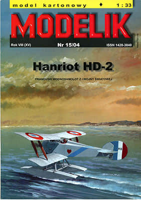 [Modelik 2004-15] Hanriot HD-2
