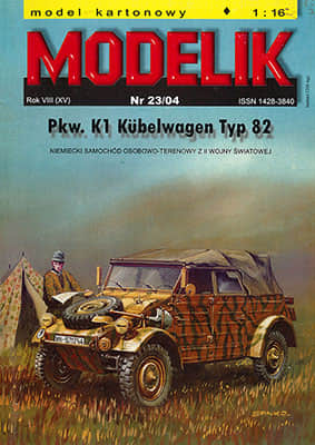 [Modelik 2004-23] Pkw.K1 Kubelwagen Typ 82