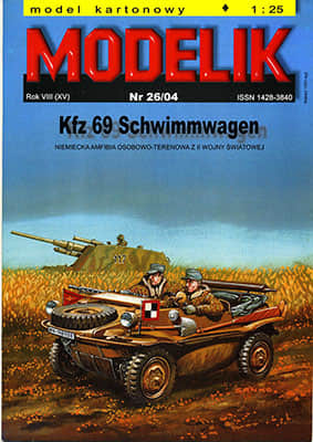 [Modelik 2004-26] Kfz 69 Schwimmwagen