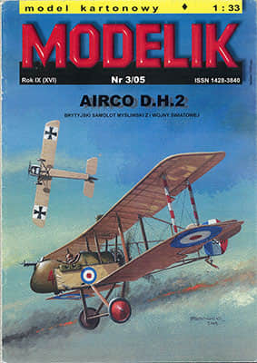 [Modelik 2005-03] Airco D.H.2