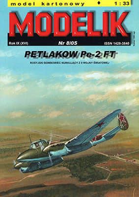 [Modelik 2005-08] Petlakov Pe-2 FT