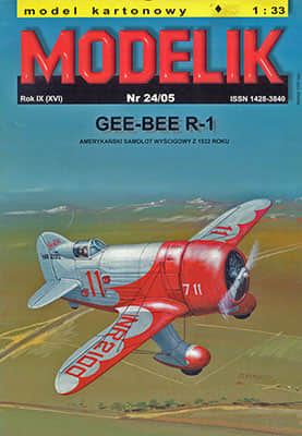 [Modelik 2005-24] Gee-Bee R-1
