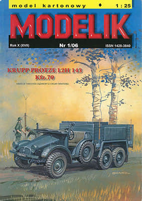 [Modelik 2006-01] Krupp Protze L2H 143 Kfz.70