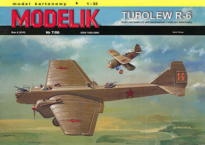 [Modelik 2006-07] Tupolev R-6