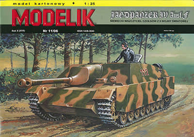 [Modelik 2006-11] Jagdpanzer IV ausf.F A4版