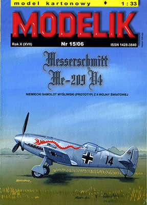 [Modelik 2006-15] Messerschmitt Me-209 V4