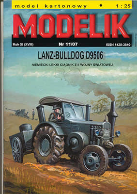 [Modelik 2007-11] Lanz-Bulldog D9506