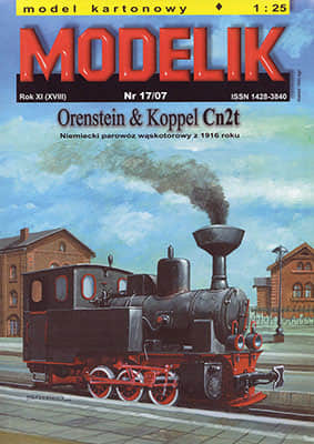 [Modelik 2007-17] Orenstein & Koppel Cn2t