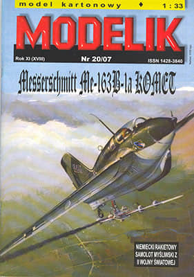 [Modelik 2007-20] Messerschmitt Me-263B-1a Komet