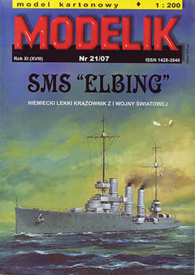 [Modelik 2007-21] SMS Elbing