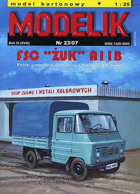 [Modelik 2007-23] FSC Zuk A11B