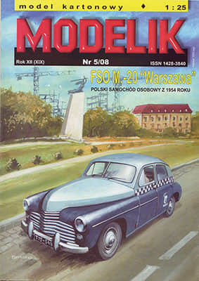 [Modelik 2008-05] FSO M.-20 Warszawa