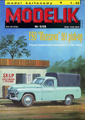 [Modelik 2008-06] FSO Warszawa 201 pick-up