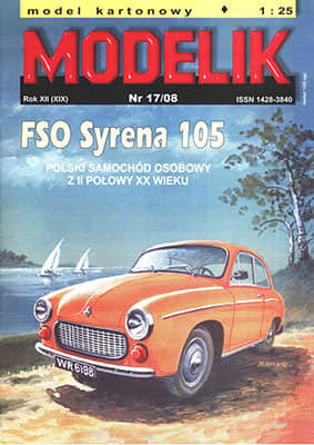 [Modelik 2008-17] FSO Syrena 105