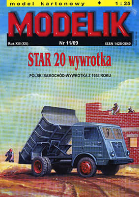 [Modelik 2009-11] Star 20 wywrotka