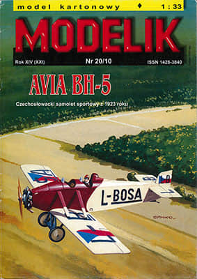 [Modelik 2010-20] Avia BH-5