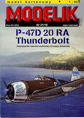 [Modelik 2010-21] P-47D 20 RA Thunderbolt