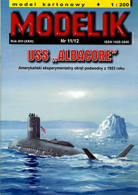 [Modelik 2012-11] USS Albacore