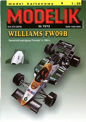 [Modelik 2012-15] Williams FW09B