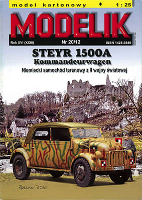 [Modelik 2012-20] Steyer 1500A Kommandeurwagen